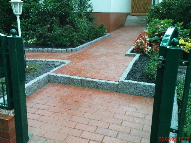 Pflasterarbeiten und Terrasse